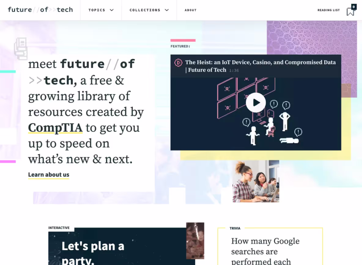 Future of Tech campaign
