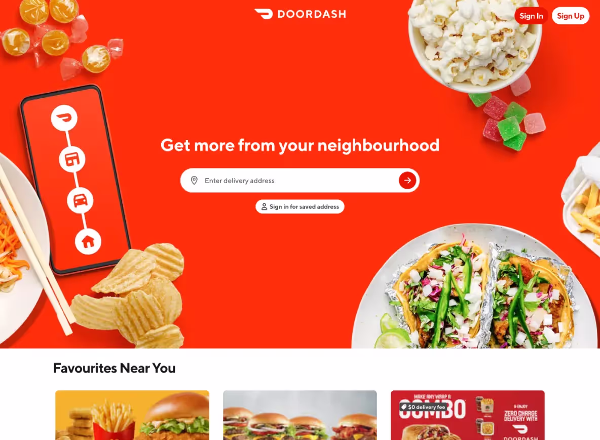 DoorDash campaign