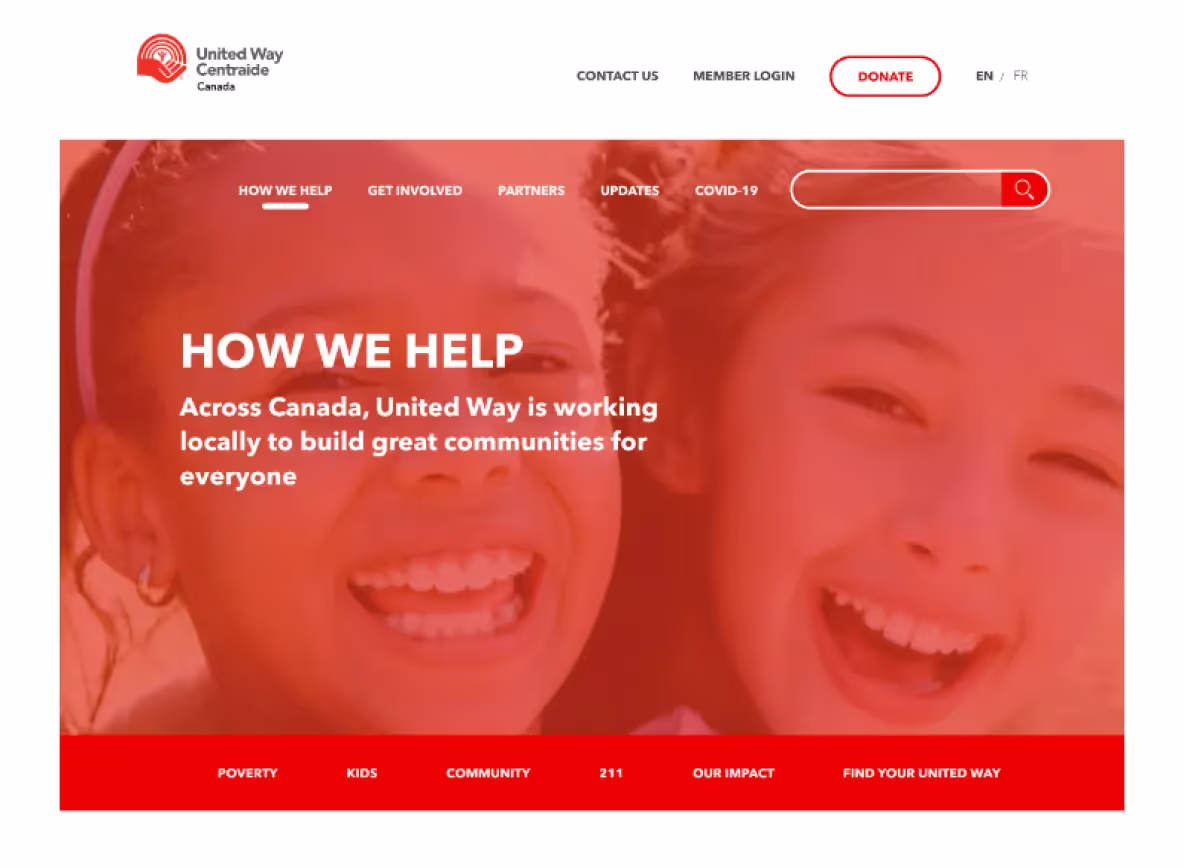 United Way non-profit campaign