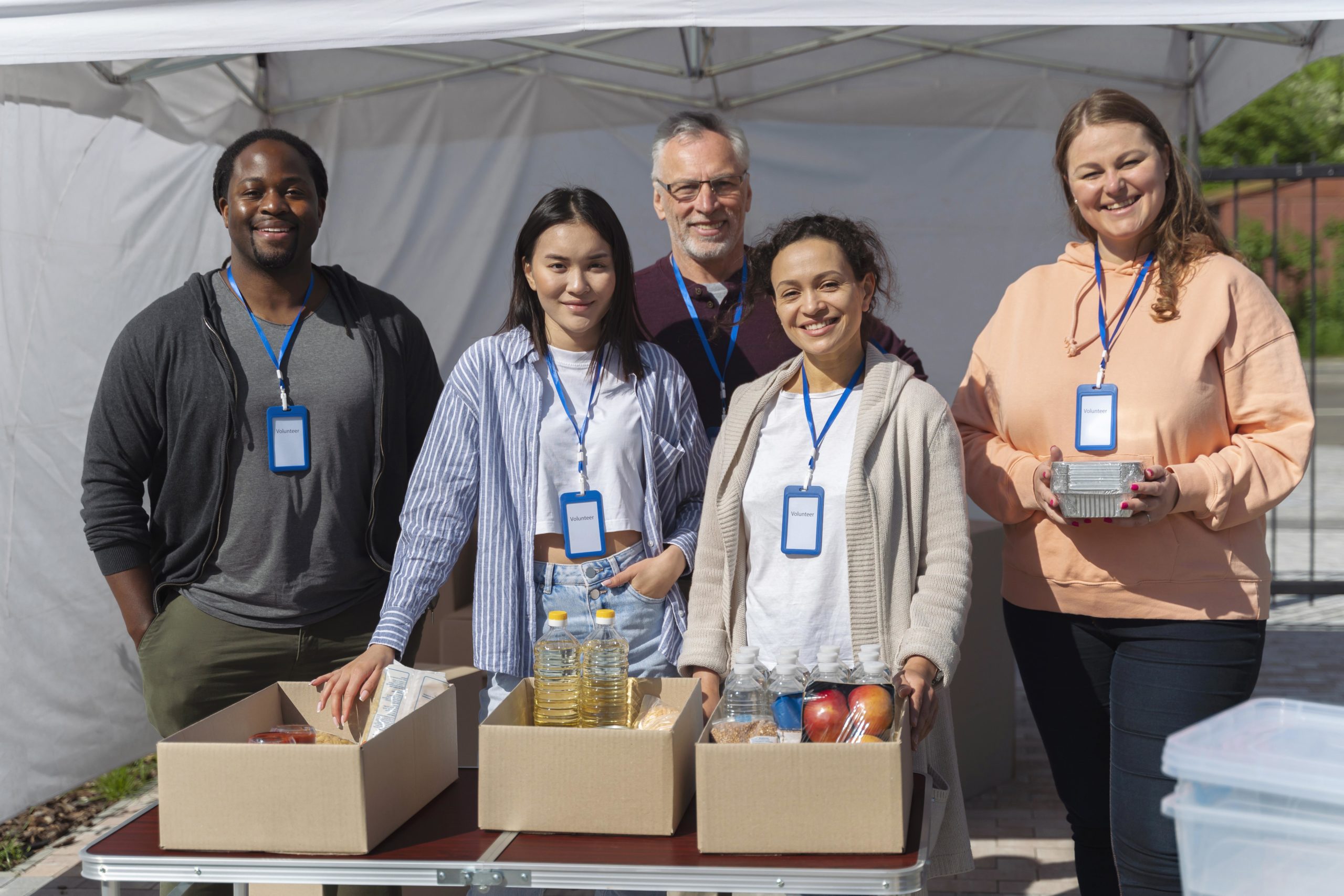 Group of volunteers
